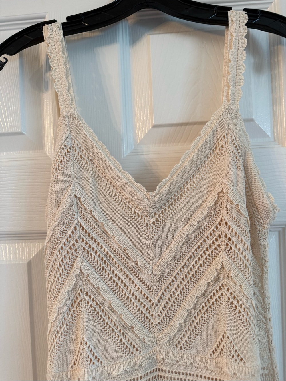 NWT Zimmermann Lucky Crochet Knit Midi Dress Cream Size 1 Small-Authentic $795 - Picture 7 of 16